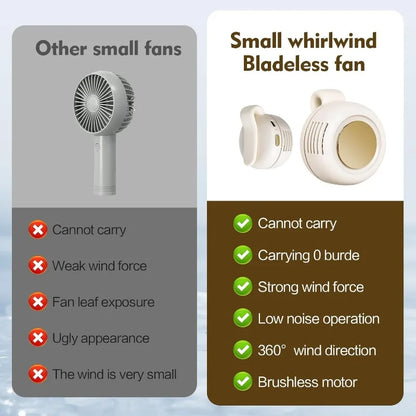 Ventilador Clip Silencioso Portátil